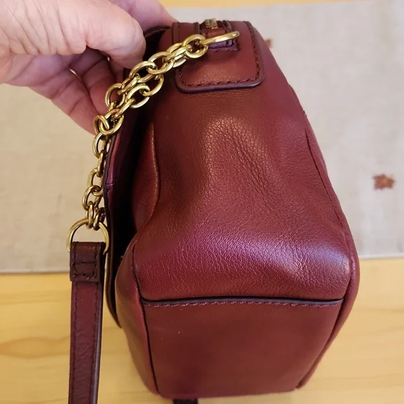 Fossil Aria Cabernet Small Crossbody Shoulder Bag - Picture 16 of 17